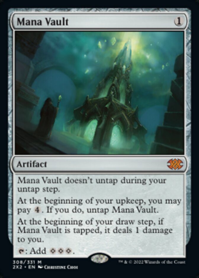Mana Vault [Double Masters 2022] Magic: The Gathering