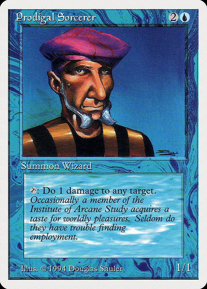 Prodigal Sorcerer [Summer Magic / Edgar] Magic: The Gathering
