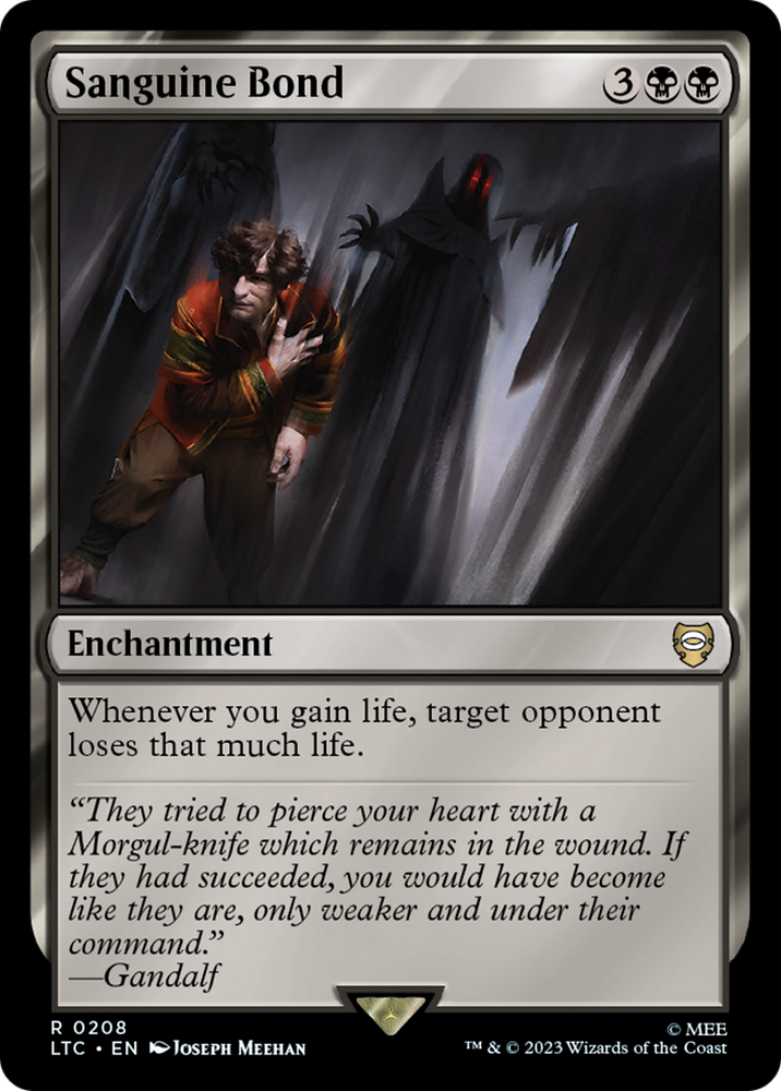 Sanguine Bond [The Lord of the Rings: Tales of Middle-Earth Commander] Magic: The Gathering