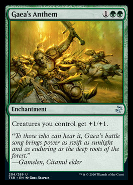 Gaea's Anthem [Time Spiral Remastered] Magic: The Gathering