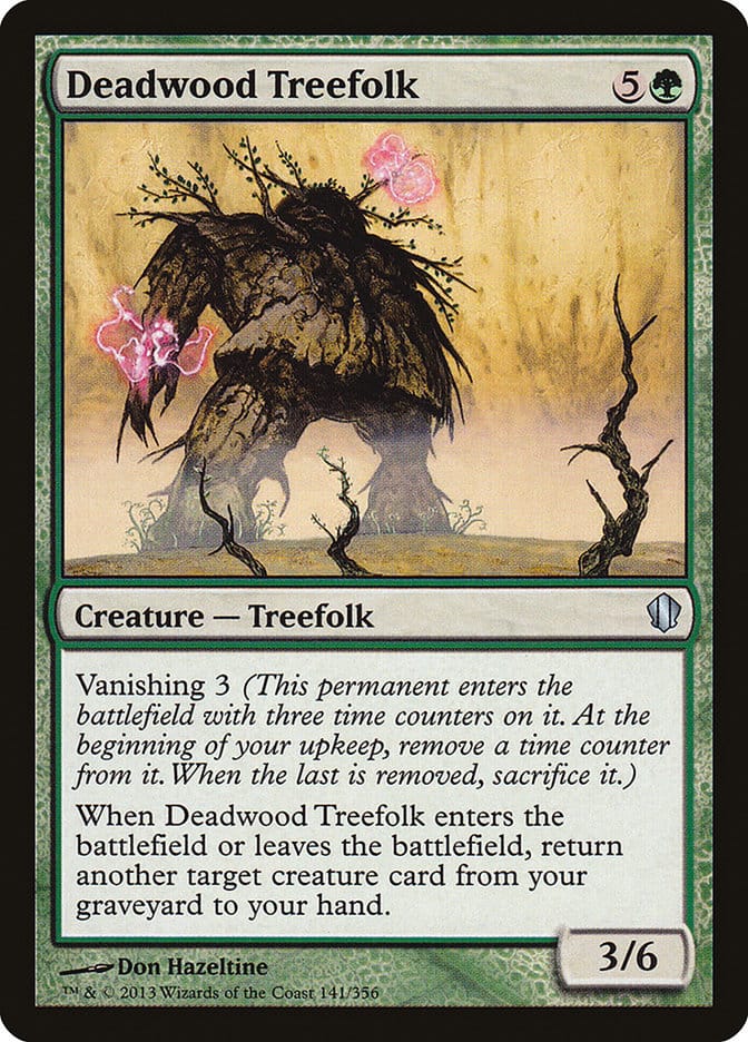 Deadwood Treefolk [Commander 2013] Magic: The Gathering