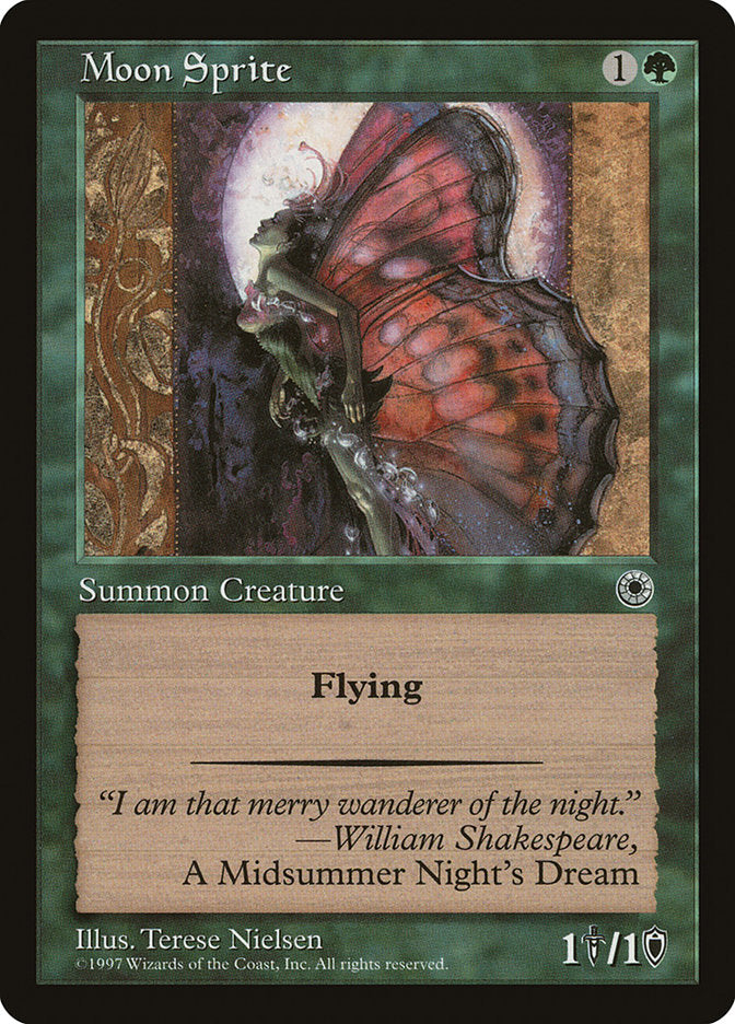 Moon Sprite [Portal] Magic: The Gathering