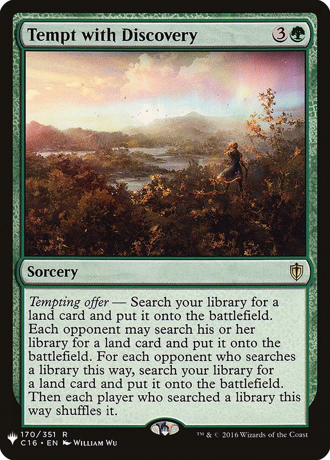 Tempt with Discovery [Mystery Booster] Magic: The Gathering