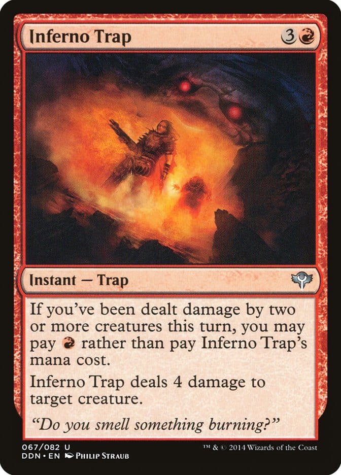 Inferno Trap [Duel Decks: Speed vs. Cunning] Magic: The Gathering
