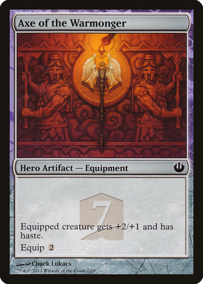 Axe of the Warmonger [Journey into Nyx Hero's Path] Magic: The Gathering