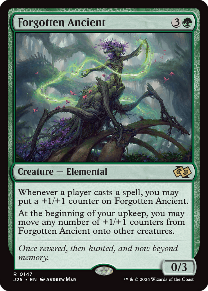 Forgotten Ancient [Foundations Jumpstart] Magic: The Gathering