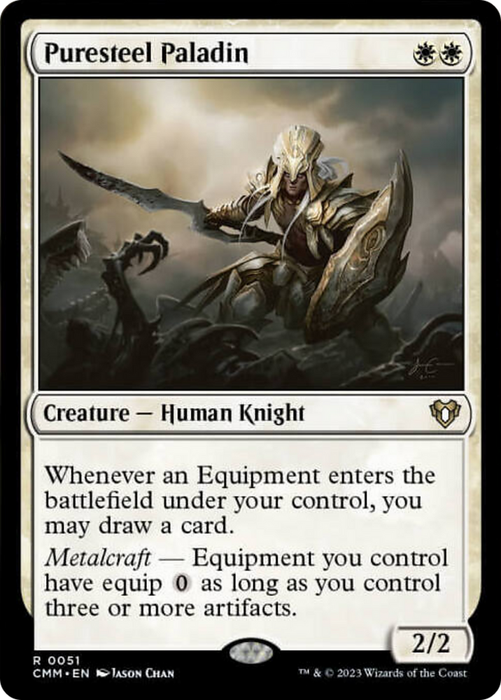 Puresteel Paladin [Commander Masters] Magic: The Gathering