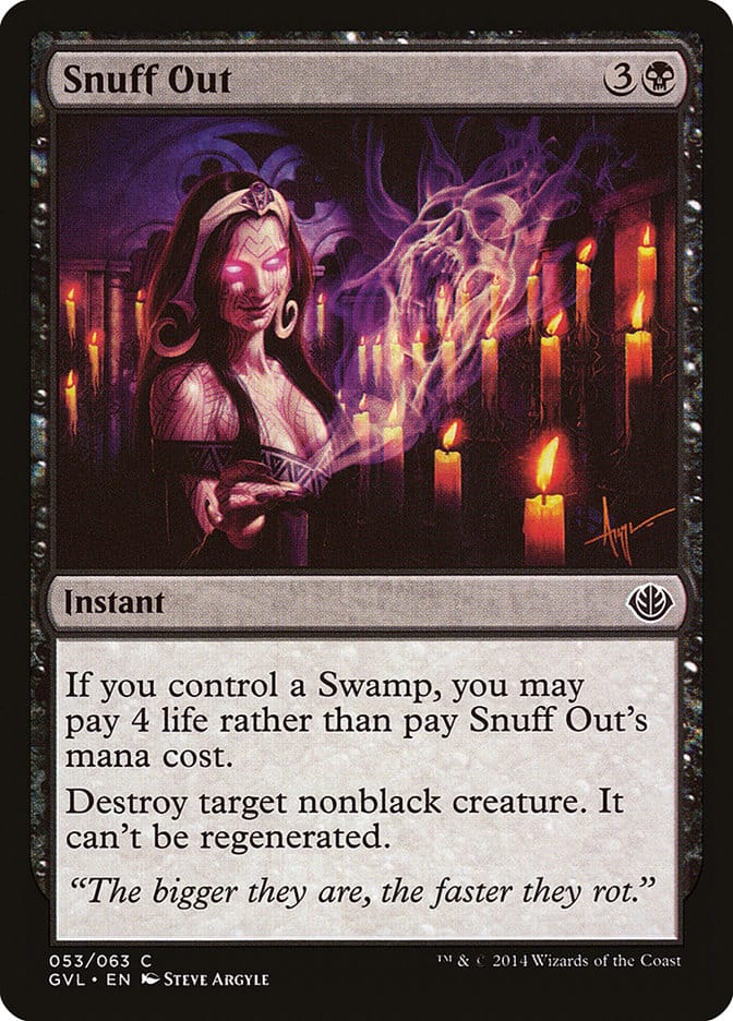 Snuff Out (Garruk vs. Liliana) [Duel Decks Anthology] Magic: The Gathering
