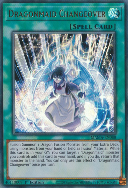 Dragonmaid Changeover [MAMA-EN088] Ultra Rare - Yugioh Cards For Your TCG Needs!