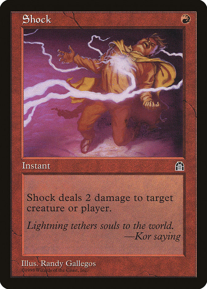 Shock [Stronghold] Magic: The Gathering