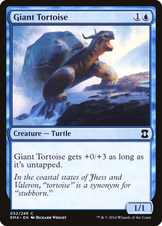 Giant Tortoise [Eternal Masters] Magic: The Gathering