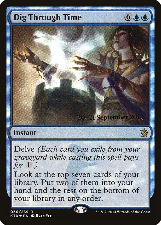 Dig Through Time [Khans of Tarkir Prerelease Promos] Magic: The Gathering