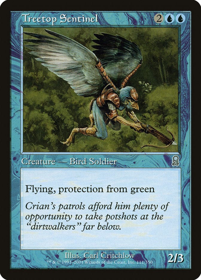 Treetop Sentinel [Odyssey] Magic: The Gathering