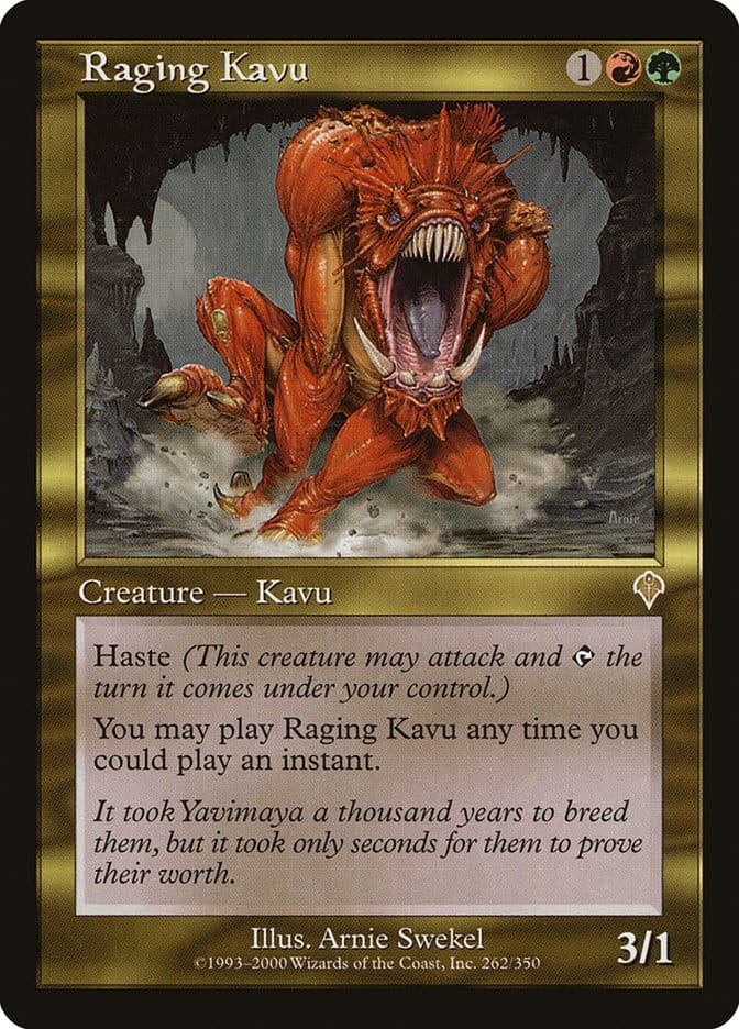 Raging Kavu [Invasion] Magic: The Gathering