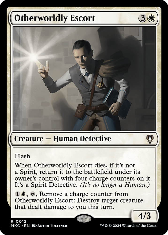Otherworldly Escort [Murders at Karlov Manor Commander] Magic: The Gathering