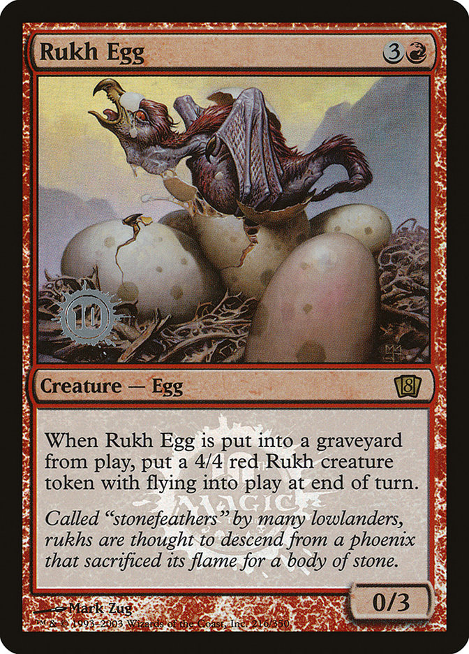 Rukh Egg [Eighth Edition Promos] Magic: The Gathering