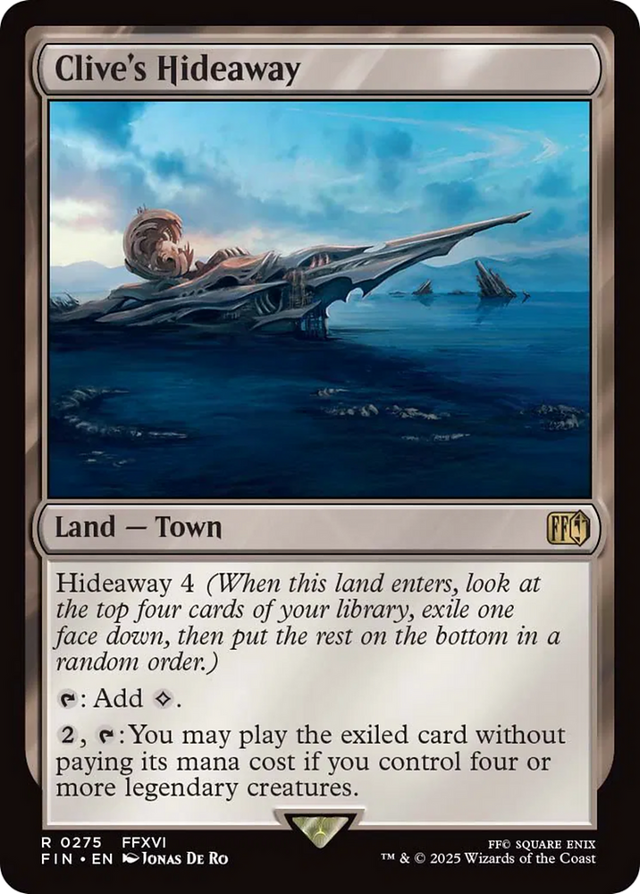 Clive's Hideaway [FINAL FANTASY] Magic: The Gathering