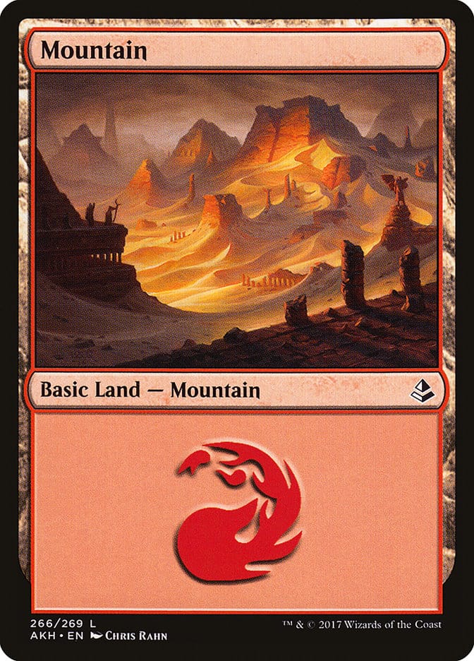 Mountain (266) [Amonkhet] Magic: The Gathering