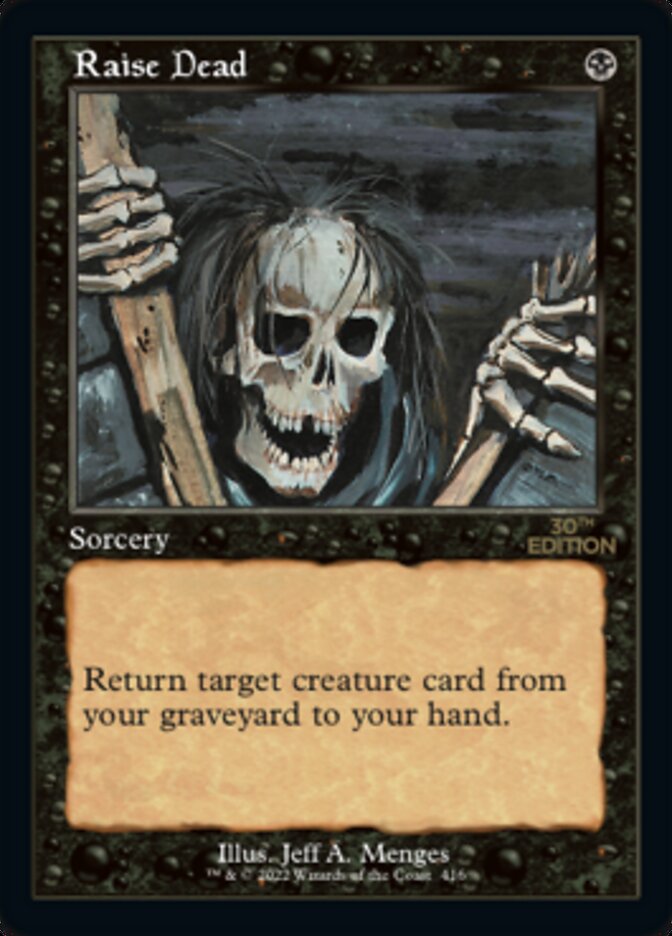 Raise Dead (Retro) [30th Anniversary Edition] Magic: The Gathering