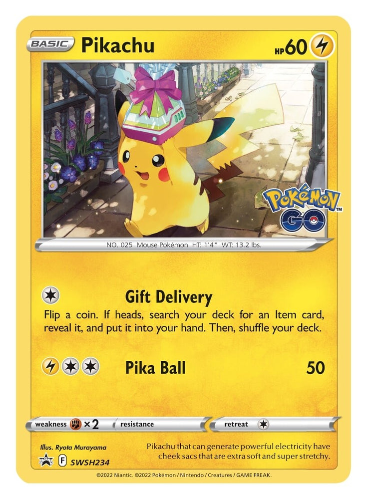 Pikachu (SWSH234) [Sword & Shield: Black Star Promos] Pokémon