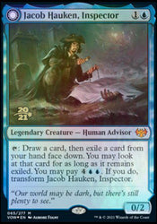 Jacob Hauken, Inspector // Hauken's Insight [Innistrad: Crimson Vow Prerelease Promos] Magic: The Gathering