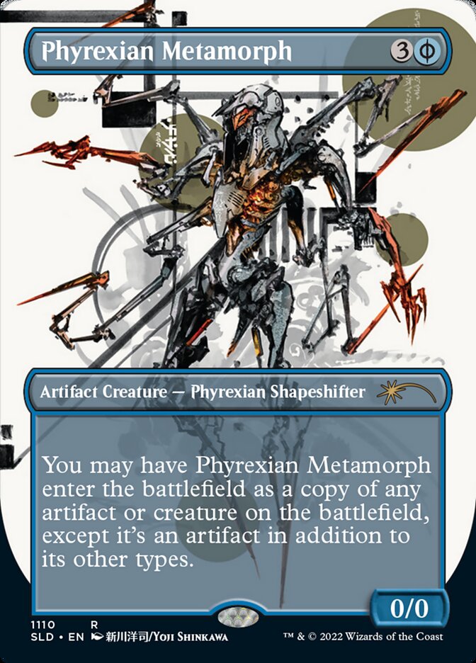 Phyrexian Metamorph (Borderless) [Secret Lair Drop Series] Magic: The Gathering