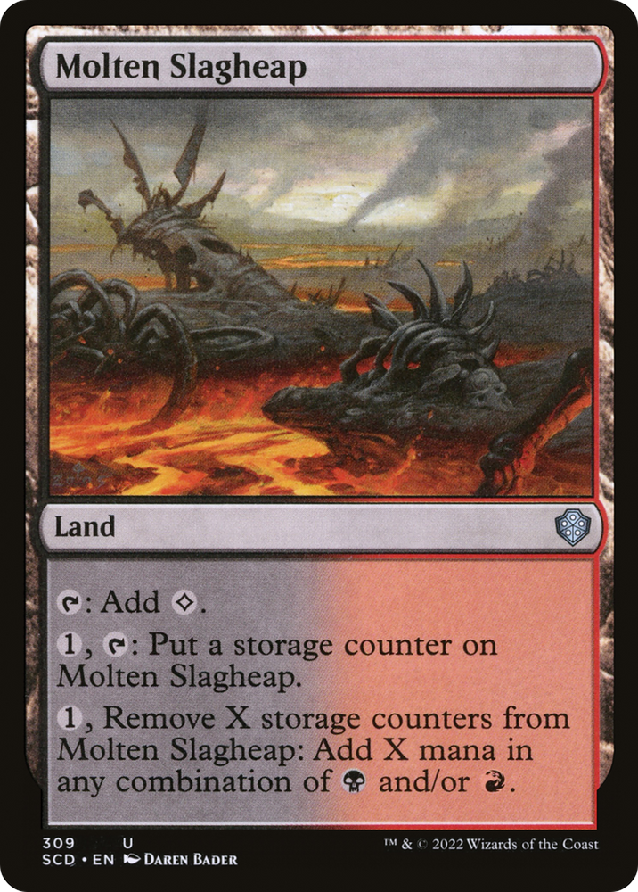 Molten Slagheap [Starter Commander Decks] Magic: The Gathering
