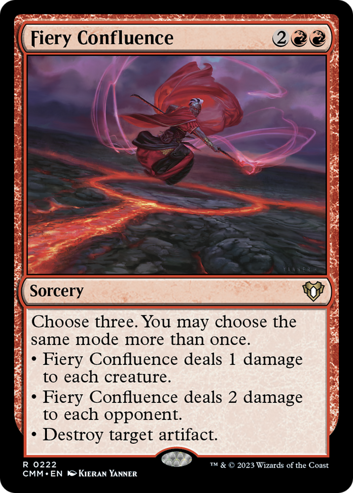 Fiery Confluence [Commander Masters] Magic: The Gathering