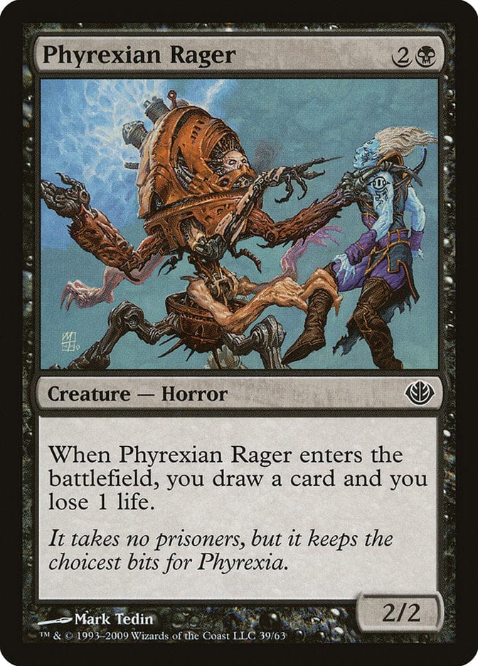 Phyrexian Rager [Duel Decks: Garruk vs. Liliana] Magic: The Gathering