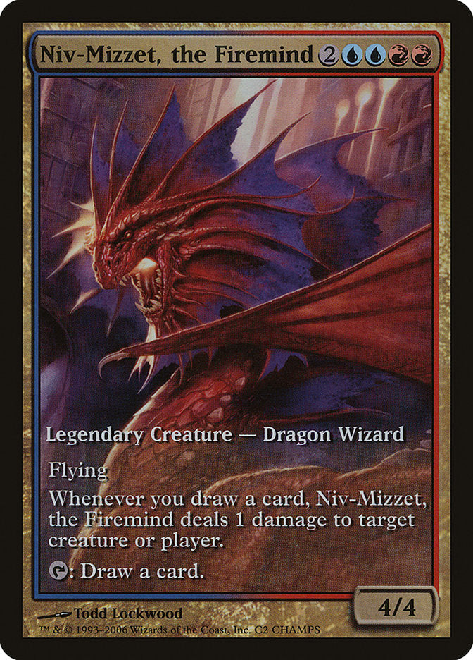 Niv-Mizzet, the Firemind [Champs and States] Magic: The Gathering