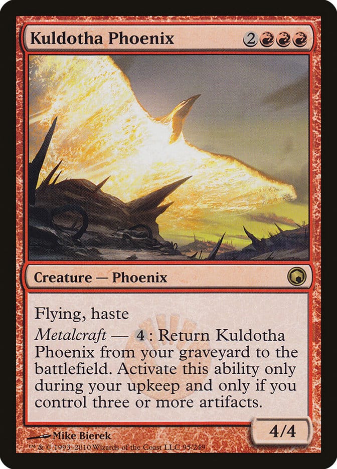 Kuldotha Phoenix [Scars of Mirrodin] Magic: The Gathering