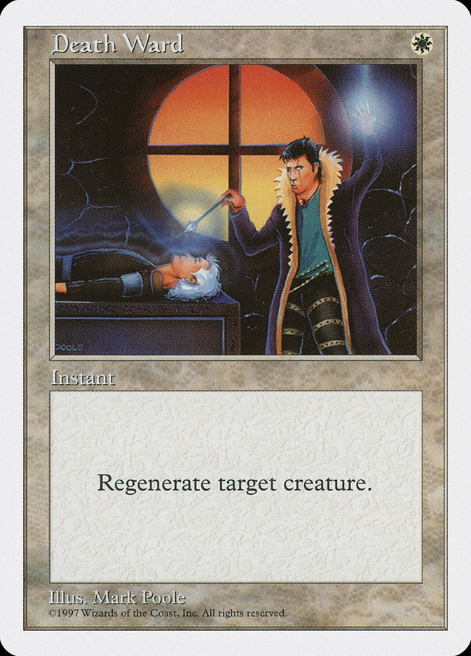 Death Ward [Fifth Edition] Magic: The Gathering