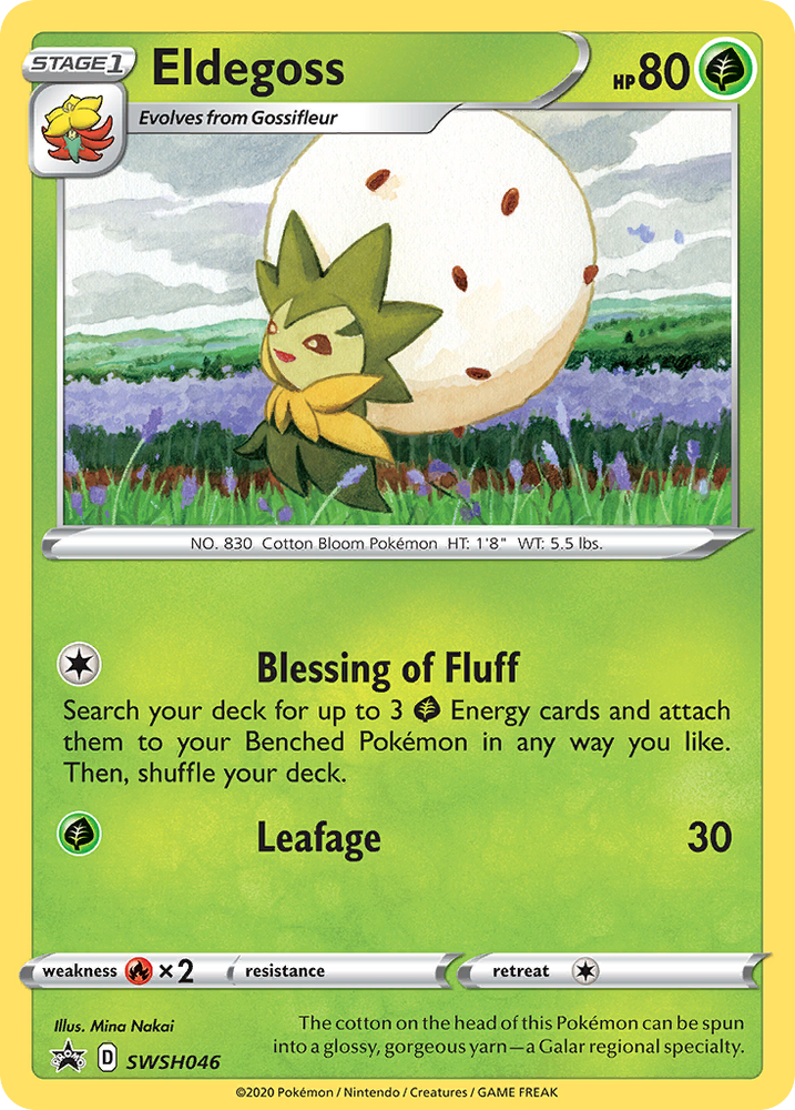 Eldegoss (SWSH046) [Sword & Shield: Black Star Promos] Pokémon