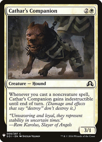 Cathar's Companion [Mystery Booster] Magic: The Gathering