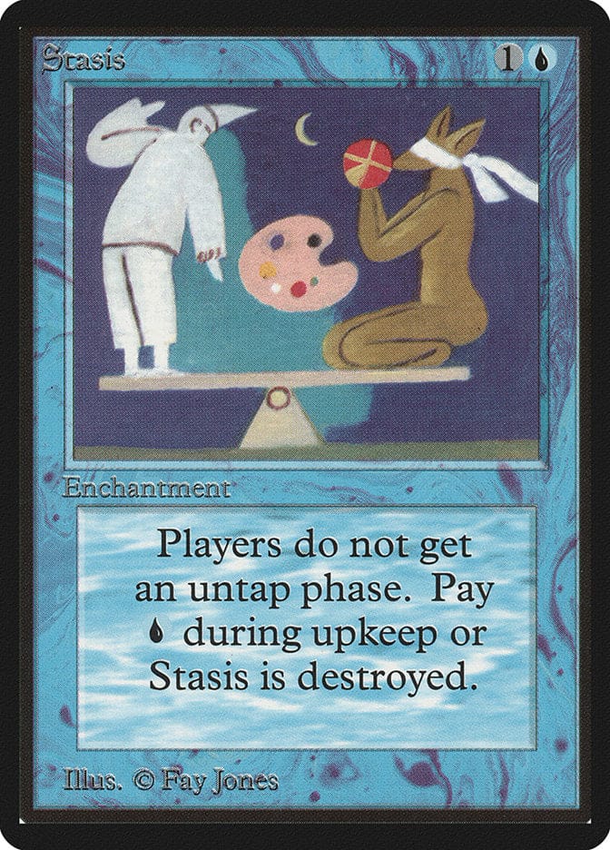 Stasis [Beta Edition] Magic: The Gathering