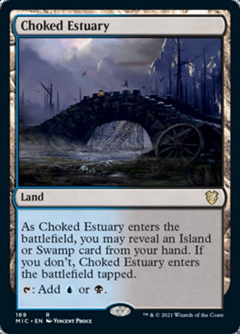 Choked Estuary [Innistrad: Midnight Hunt Commander] Magic: The Gathering