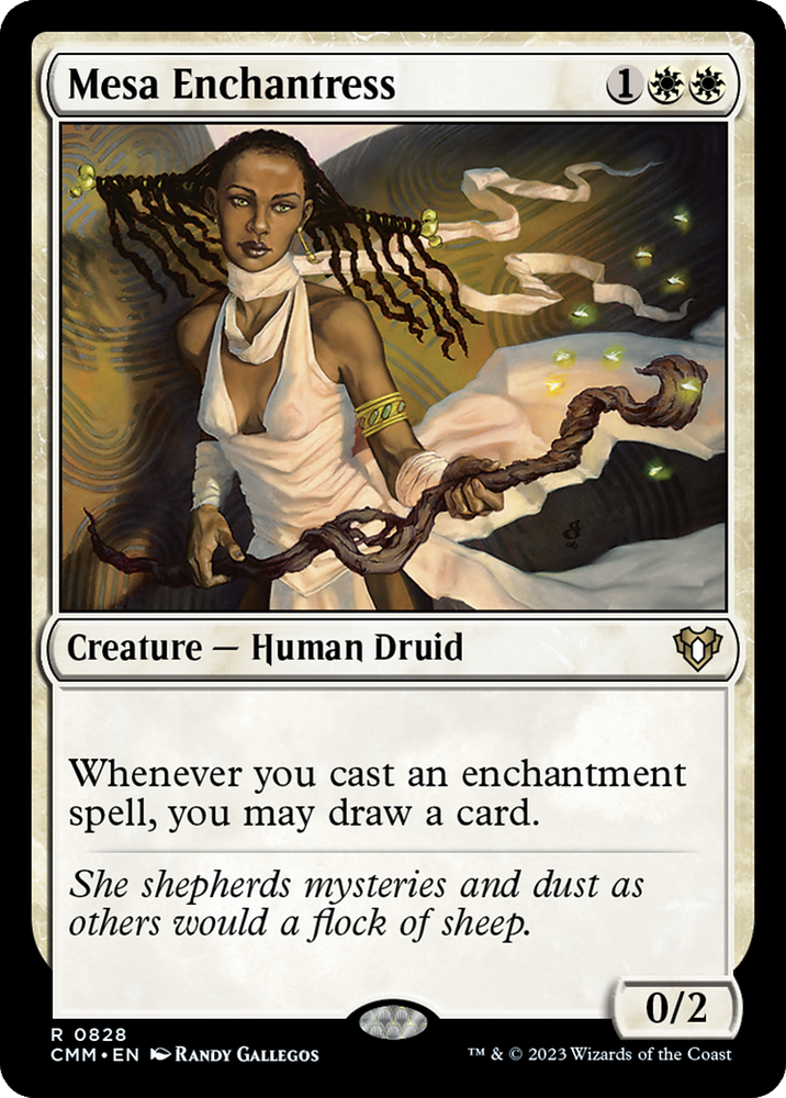 Mesa Enchantress [Commander Masters] Magic: The Gathering