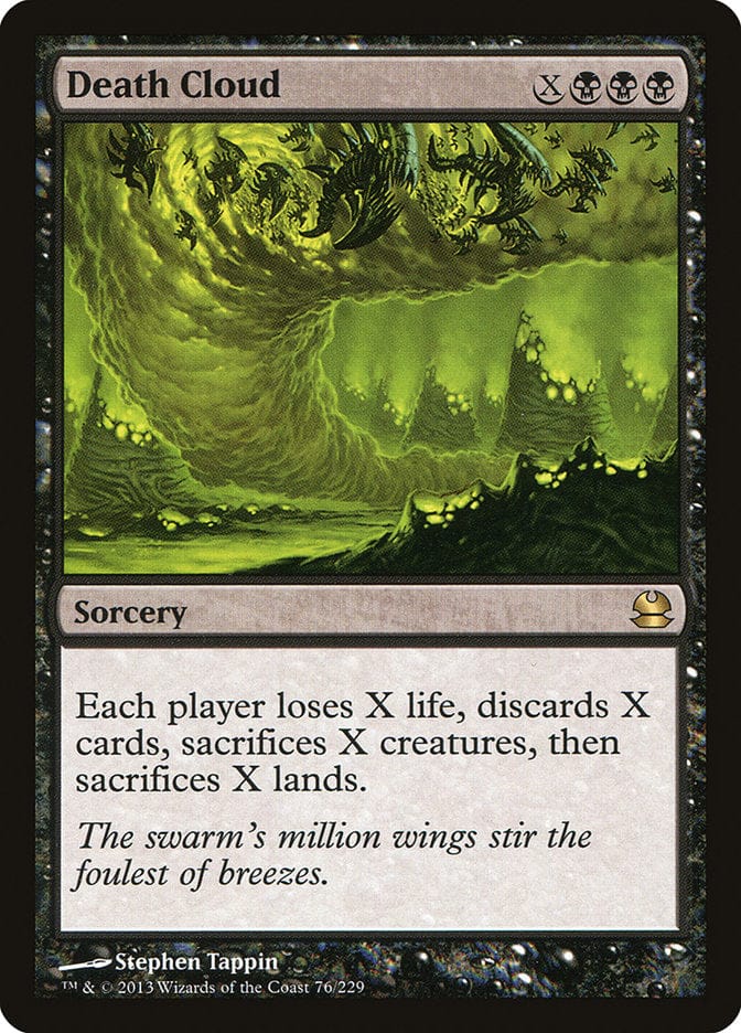 Death Cloud [Modern Masters] Magic: The Gathering