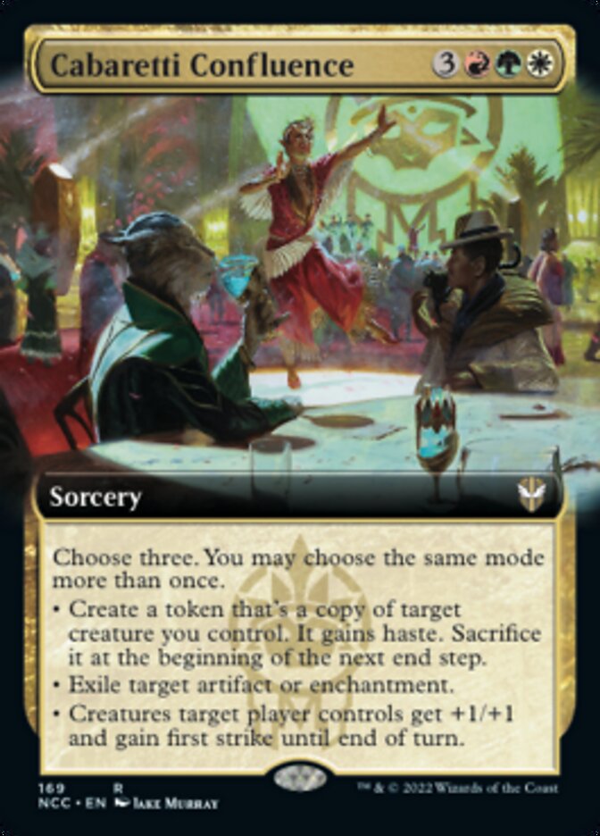 Cabaretti Confluence (Extended Art) [Streets of New Capenna Commander] Magic: The Gathering