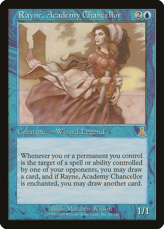 Rayne, Academy Chancellor [Urza's Destiny] Magic: The Gathering
