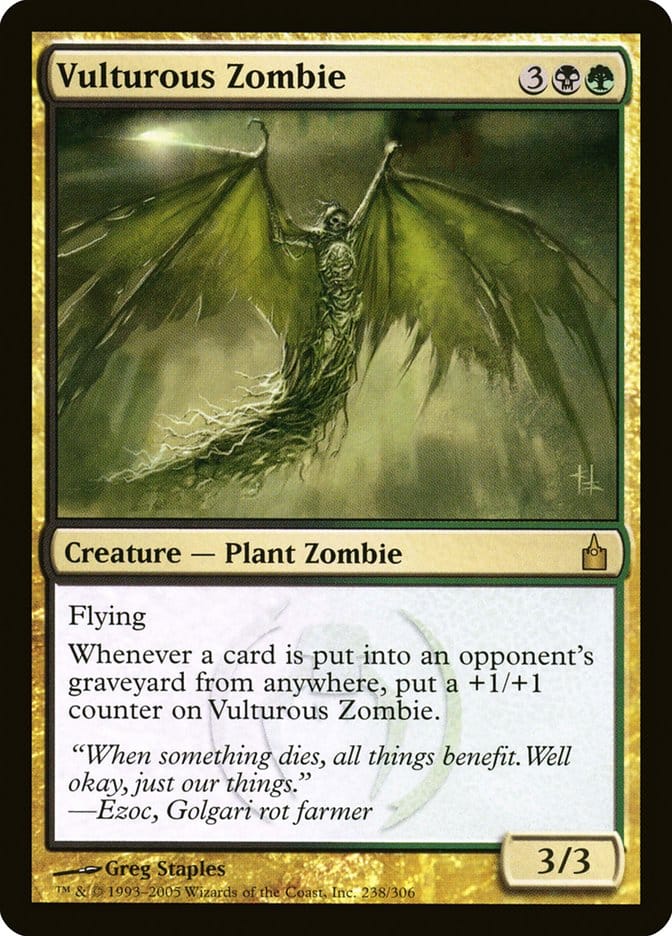 Vulturous Zombie [Ravnica: City of Guilds] Magic: The Gathering
