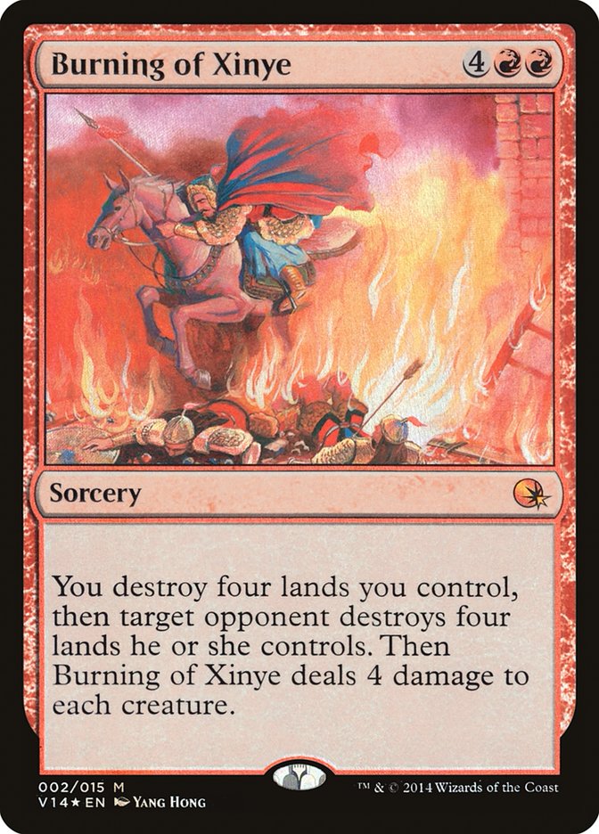 Burning of Xinye [From the Vault: Annihilation] Magic: The Gathering