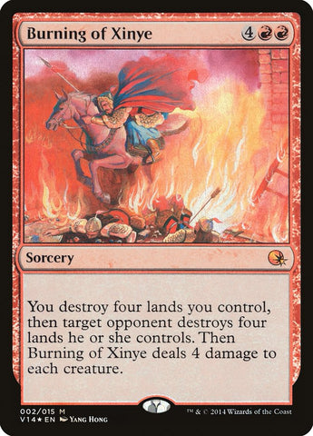 Burning of Xinye [From the Vault: Annihilation] Magic: The Gathering