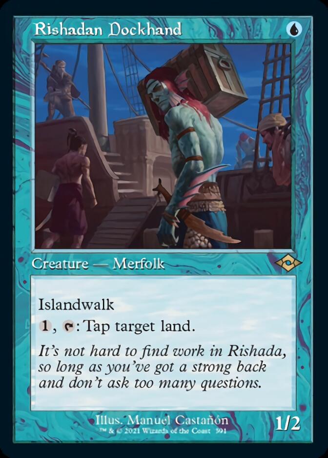 Rishadan Dockhand (Retro) [Modern Horizons 2] Magic: The Gathering