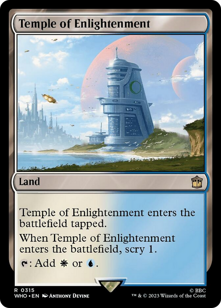 Temple of Enlightenment [Doctor Who] Magic: The Gathering