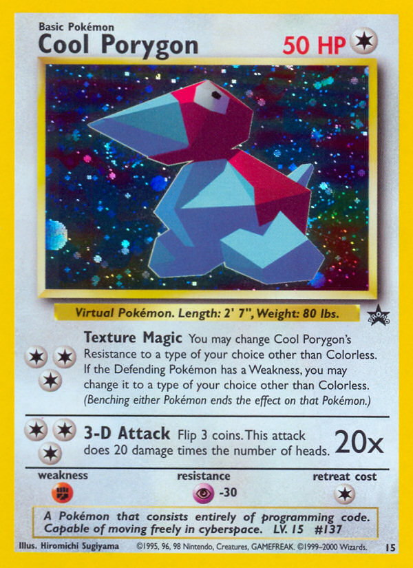 Cool Porygon (15) [Wizards of the Coast: Black Star Promos] Pokémon
