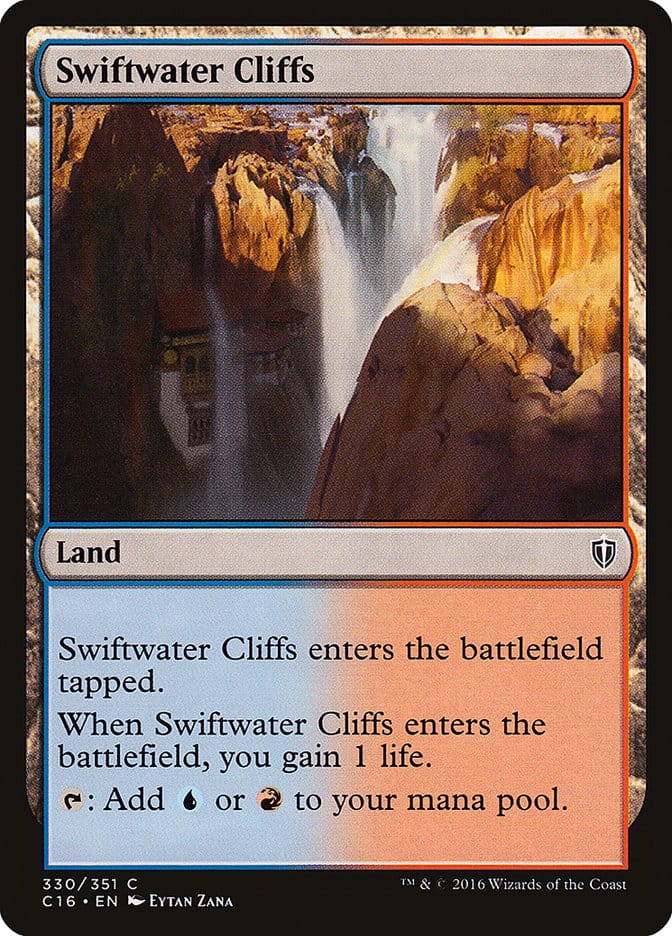 Swiftwater Cliffs [Commander 2016] Magic: The Gathering
