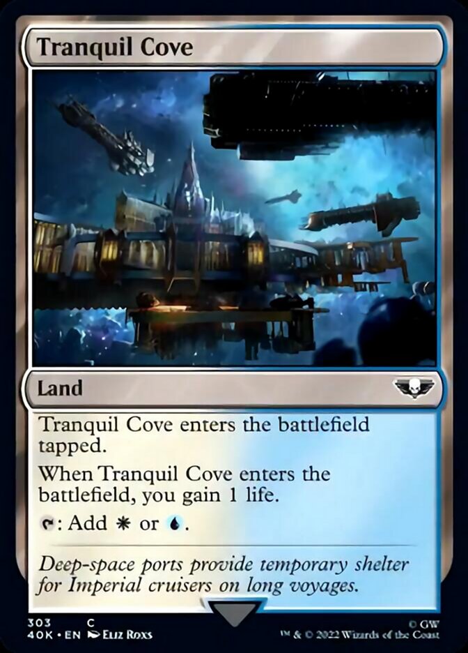 Tranquil Cove [Warhammer 40,000] Magic: The Gathering