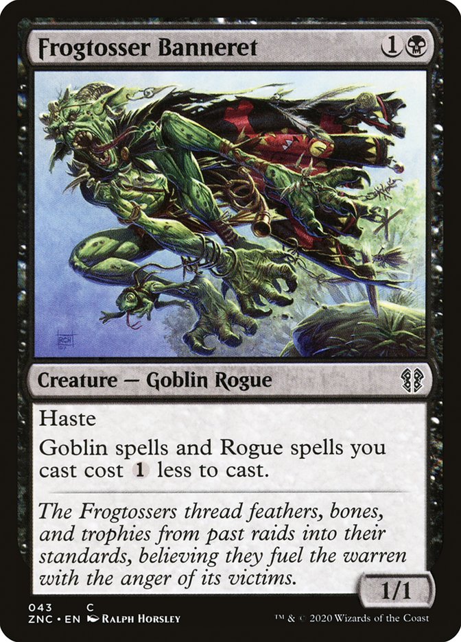 Frogtosser Banneret [Zendikar Rising Commander] Magic: The Gathering