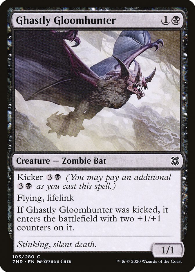 Ghastly Gloomhunter [Zendikar Rising] Magic: The Gathering